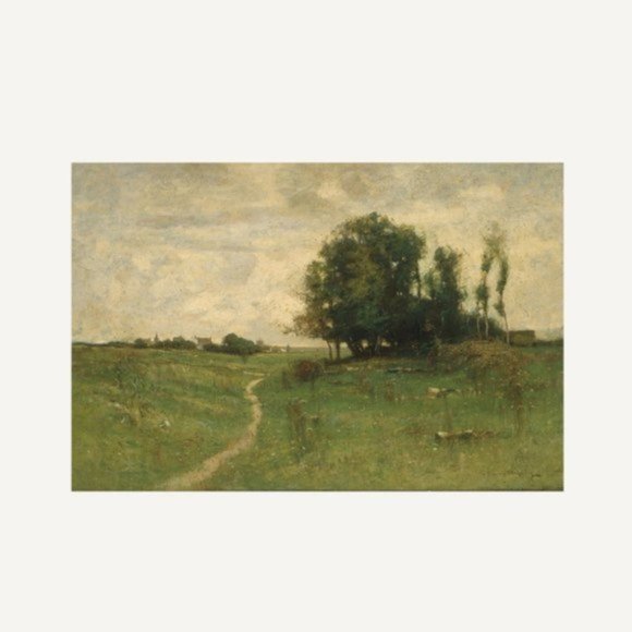 NWT 8x10" The Path to the Village Art Print - Picture 1 of 3